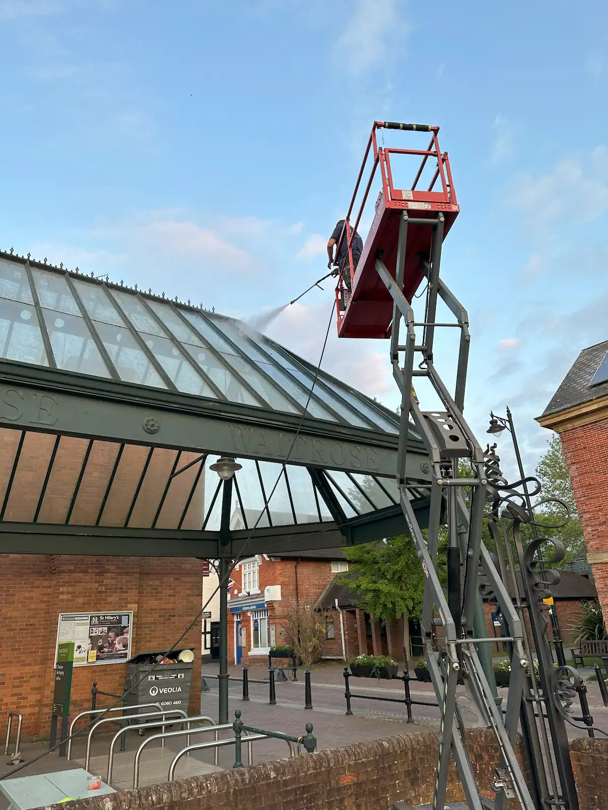 Commercial Jet washing london All clean London roof