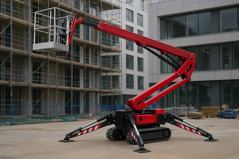 spider lift for london facade cleaning